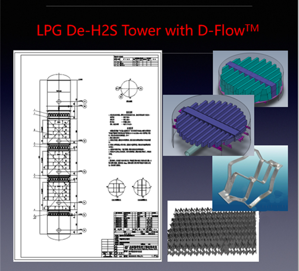 Башня LPG De-H2S